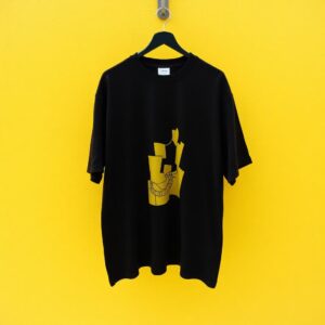 Zenitzoo Oversized Tee — Ink Black